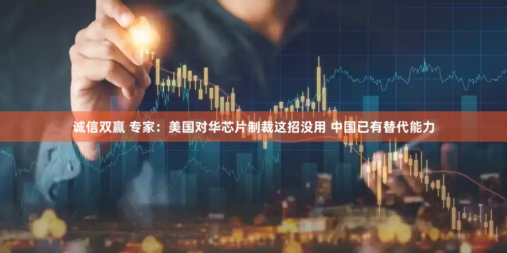 诚信双赢 专家：美国对华芯片制裁这招没用 中国已有替代能力