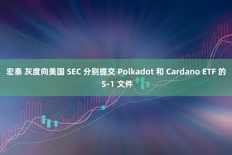 宏泰 灰度向美国 SEC 分别提交 Polkadot 和 Cardano ETF 的 S-1 文件